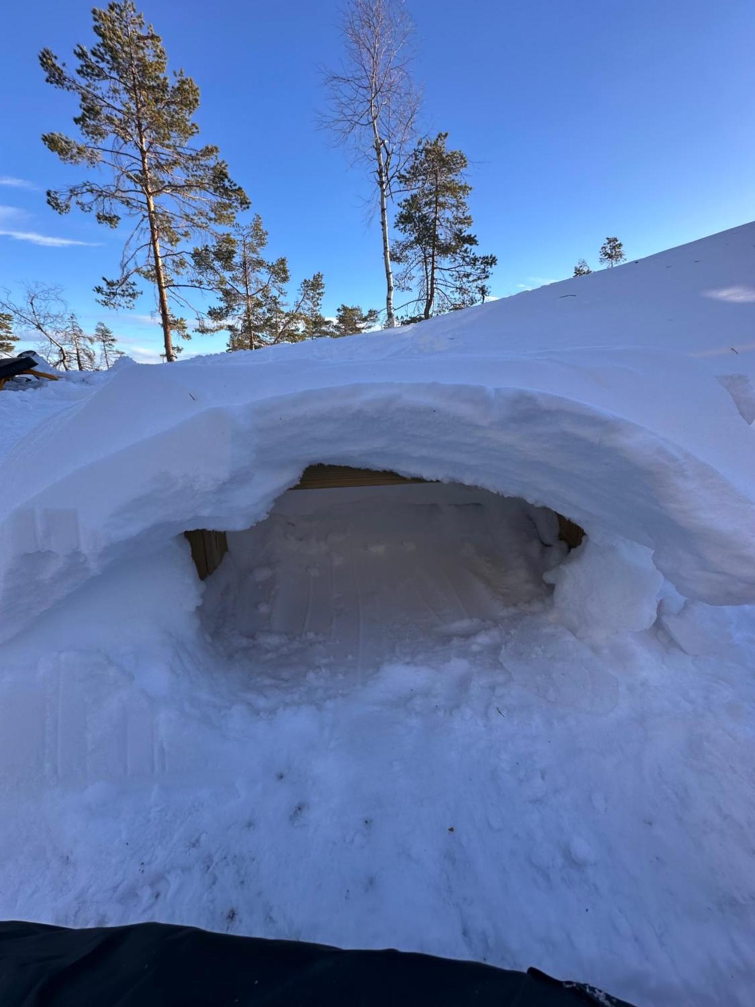 Modern Northern Lights Cabin Drangedal Екстер'єр фото