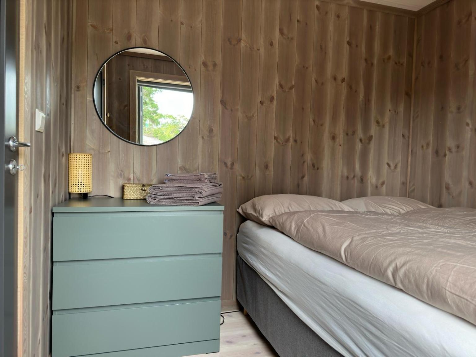 Modern Northern Lights Cabin Drangedal Екстер'єр фото