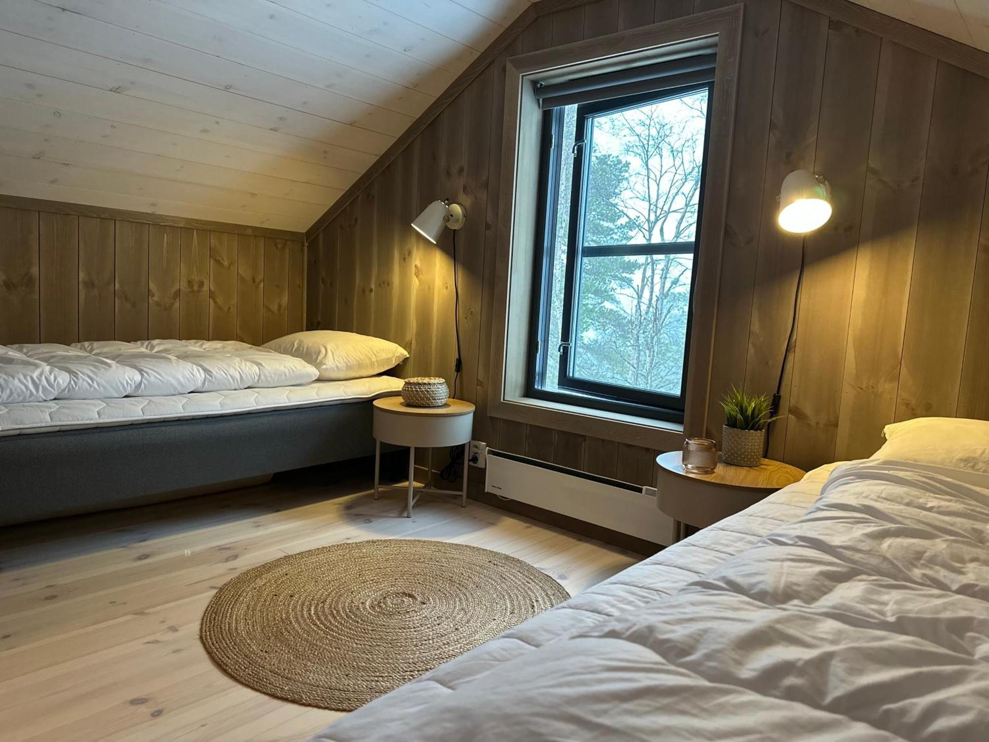 Modern Northern Lights Cabin Drangedal Екстер'єр фото