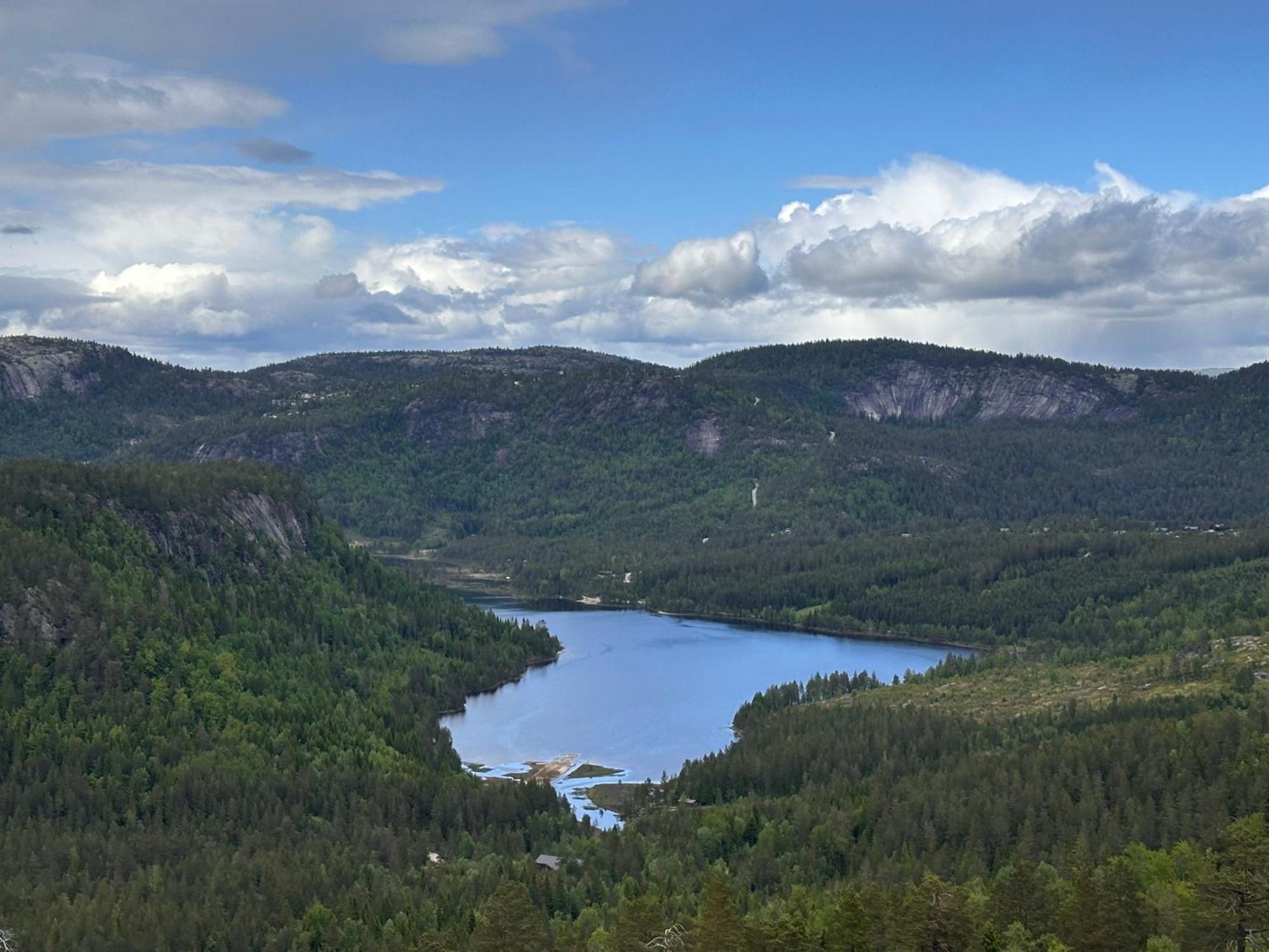 Modern Northern Lights Cabin Drangedal Екстер'єр фото